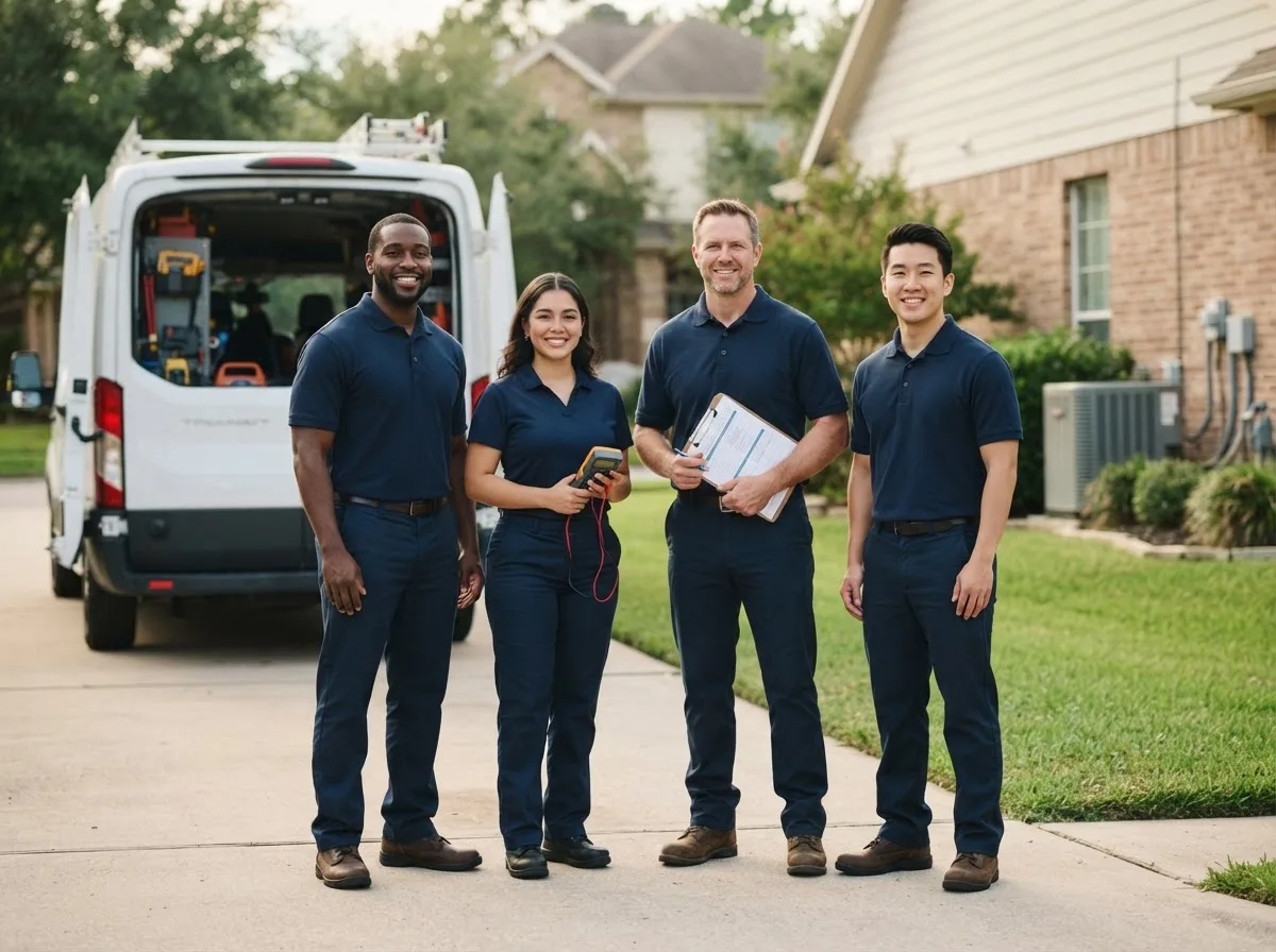 Certified HVAC technician near Van, TX